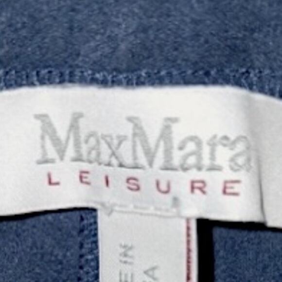 Max Mara Leisure Blue Pants | Size M - Picture 4 of 8
